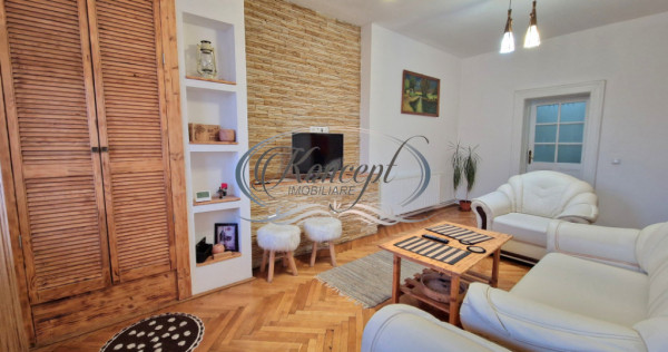 Apartament cu gradina si atmosfera boema, zona Semicentrala