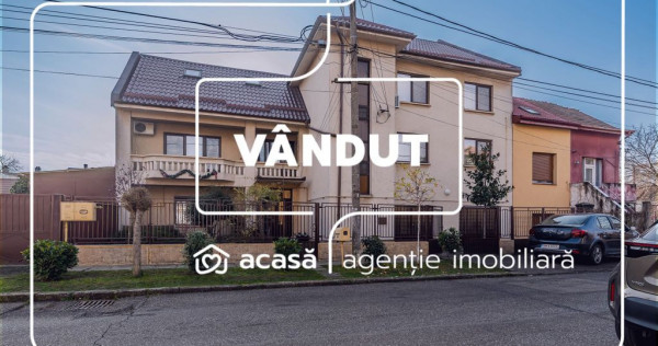VANDUT! Vilă cu 4 apartamente aproape de centrul Timișo...