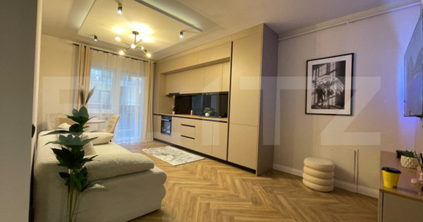 Apartament cu 3 camere, mobilat si utilat, totul nou, parcar