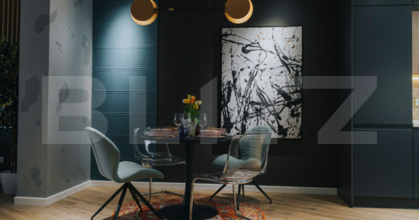 Apartament nou, ultracentral | Mobilat lux | 2 camere+logie