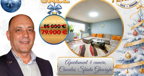 LIVE! Camin decomandat,4 camere,2 bai, conditii apreciabile,