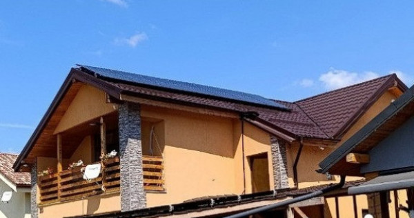 Casă smart, complet mobilată | S&acirc;npetru | Vedere munți FARA AGENTII!!!