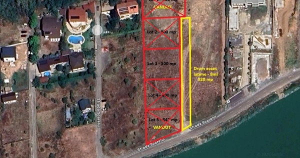 BRANESTI | Soarelui | Vedere lac | Toate utilitatile | 10...