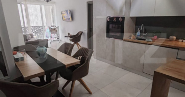 Apartament cu 3 camere, 63 mp, cu 2 bai si balcon mare, in z