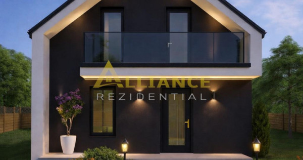 Vila Individuala / 4 Camere / 2 Bai / Incalzire Pardoseala /