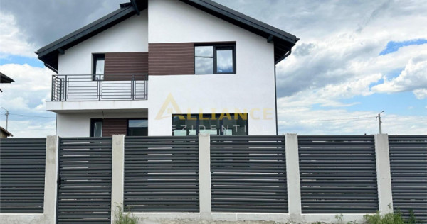 Vila individuala -4 camere -3 bai -425mp teren- str asfaltat