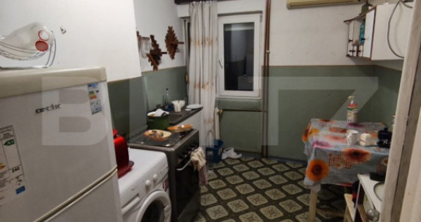 Apartament 3 camere la etajul 1 renovabil in Nufarul