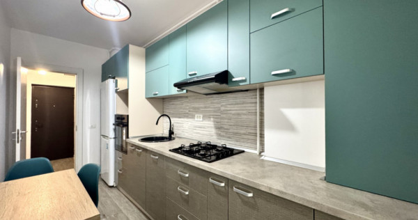 Garsoniera 43 mp, etaj 1 | Mobilata complet | Disponibila im