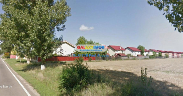 Teren la sosea Balotesti Caciulati 25000 mp utilitati acces