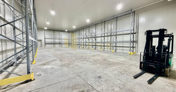 Hale noi cu congelare, de la 200 mp, acces TIR, Nord, Ploies