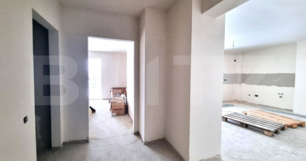 Apartament 2 camere, bloc nou, 52mp, etaj 1, Iris