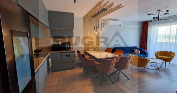 Apartament 3 camere, 74 mp, LUX, garaj, zona Sopor