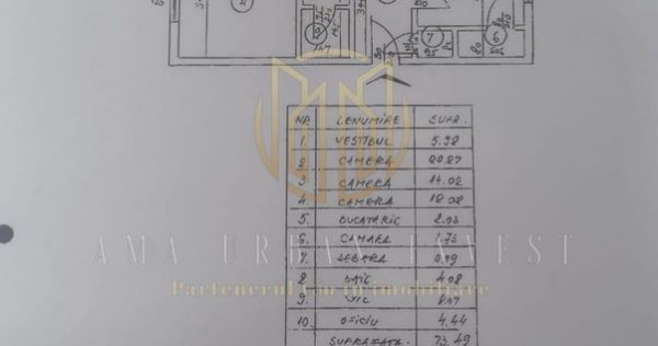 3 camere Stefan cel Mare, Maica domnului, Aleea Deleni 12...