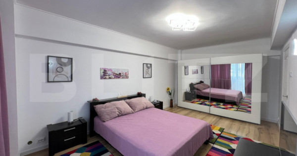 Garsoniera de inchiriat, 45 mp, centrala proprie, zona Cent