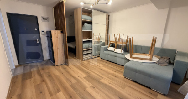 Apartament 1 camera, 37 mp, zona Manastur - Metro/Amethyst