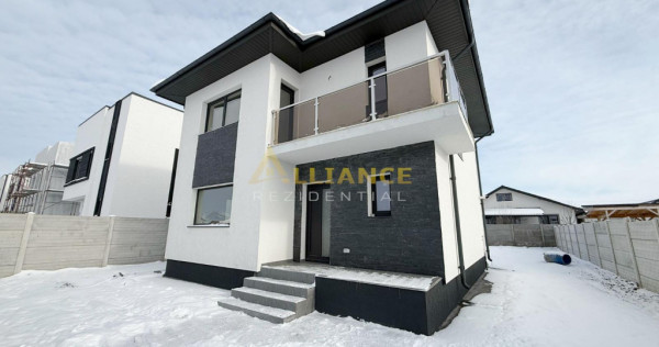 Vila individuala-4 camere-teren 450mp