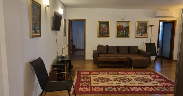 Inchiriez apartament 3 camere,100mp,terasa,gradina,in vila,Palazu Mare