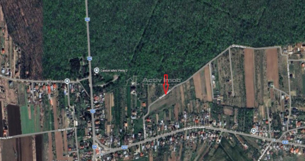 Teren Intravilan Peris, 1400 mp, langa Padure