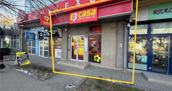 Sp comercial stradal- B.dul Bucuresti, 80 mp, renovat, comis