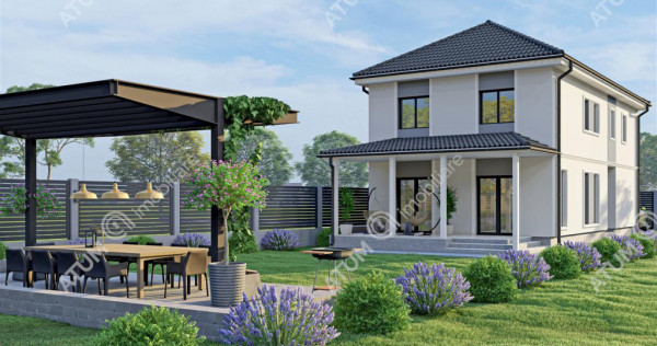 Casa individuala cu 4 camere si curte in cartierul Tineretul