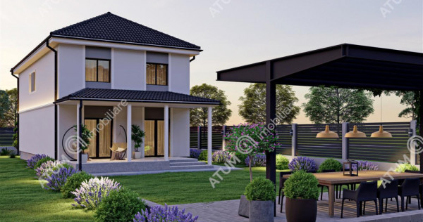 Casa individuala cu 4 camere si curte in cartierul Tineretul