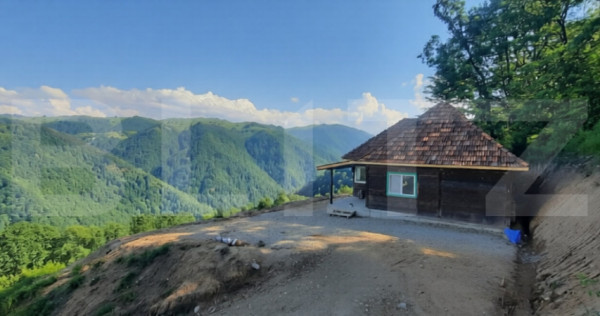 Cabana superbă din b&acirc;rne de lemn, zona montana &ndash; Șugag