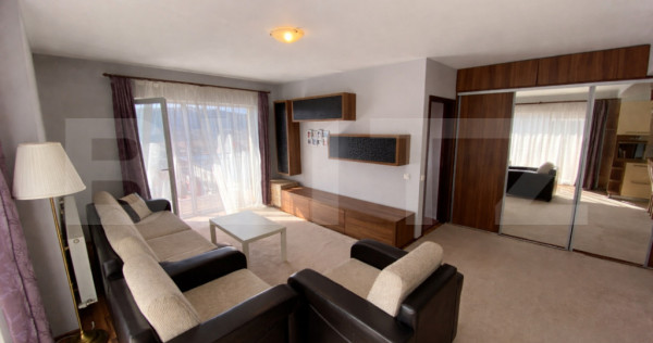 Apartament 2 camere, 55 mp, complet utilat si mobilat, etaj