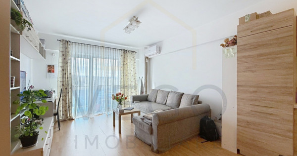 2 camere in bloc nou, terasa 9 mp, garaj, zona Iulius Mall