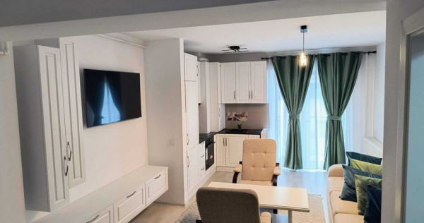 Apartament 2 camere open space, Coresi - Maurer ,mobilat,