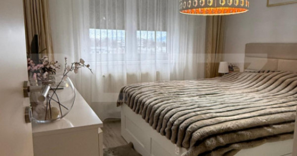 Apartament 2 camere, zona Tractorul, decomandat, 52 mp, aer