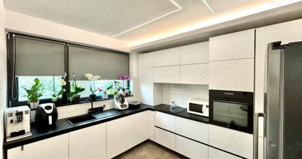 Vilă stil mediteranean mob-util ca in foto+curte+2terase...