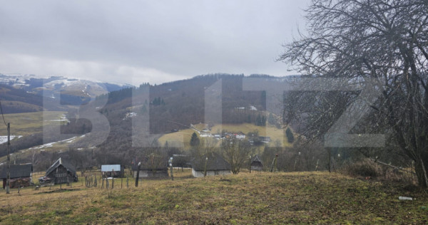 Teren 7.513 mp, cu priveliște panoramică, Dăroaia, comuna