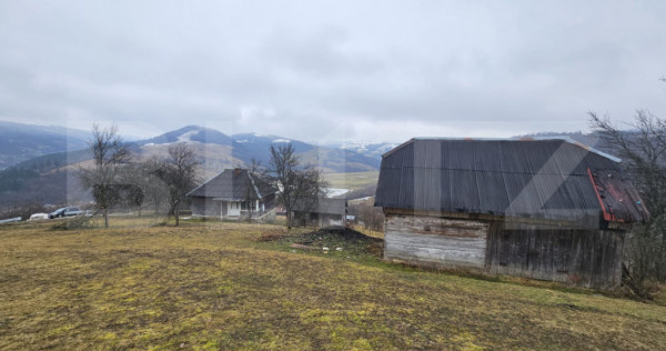 Teren 7.513 mp, cu priveliște panoramică, Dăroaia, comuna