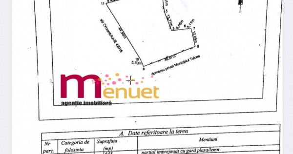 Teren,str.Orizontului 1643 mp