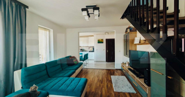 Apartament pe două niveluri, 3 camere, pet-friendly - S&acirc;np