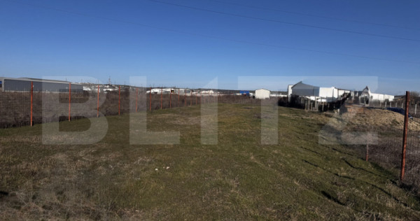 Teren 2500 mp, front 17 ml, zona Centura de Nord