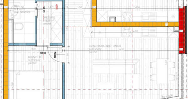 Apartament 2 camere, bloc premium, Dambu Rotund