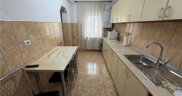 Apartament 2 camere, etaj 1, 56mp, mobilat, zona Scoala 3 -