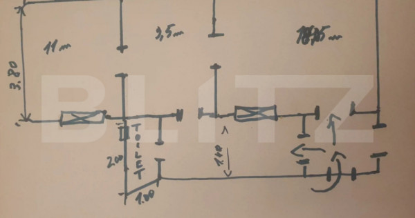 Apartament 3 camere, 39 mp, zona Iosefin