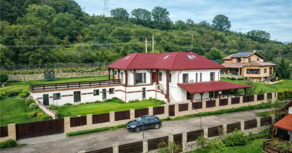 Proprietate premium cu SPA,sauna,casa oaspeti,teren 1.348 mp