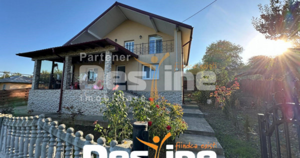 Casă individuală 4 camere 144 mp P+M + teren 429 mp mobila