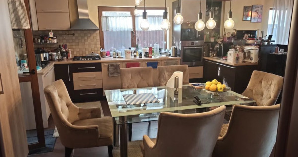 Vila ind.5cam,3bai,mob-util complet/centruPopesti Leorden...