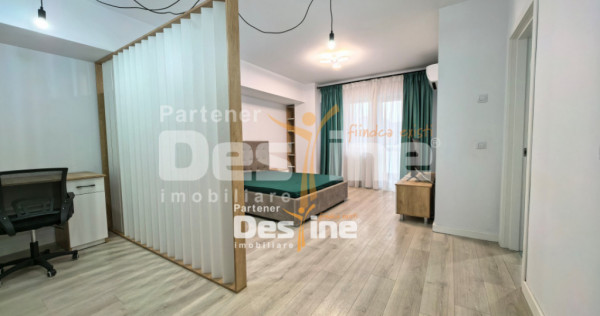 Apartament 1 camera 45 mp mobilat și utilat + loc de parcar