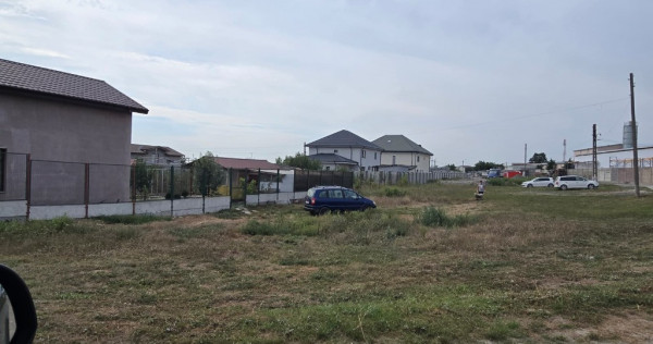 Vand teren in Techirghiol lot de casa