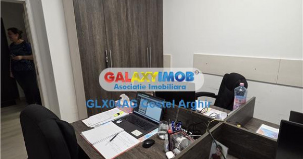 Vindem ap cu 3 cam dec parter mobilat office, central Craiov