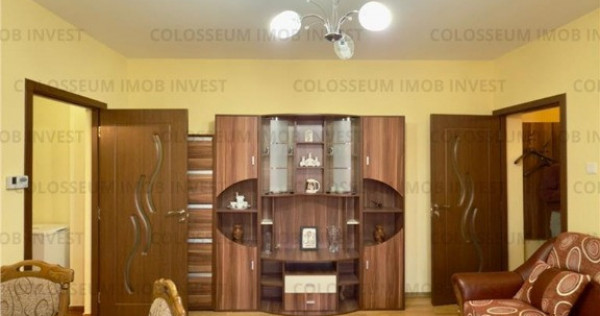 COLOSSEUM: Apartament 2 camere bloc caramida mobilat utilat beci Astra
