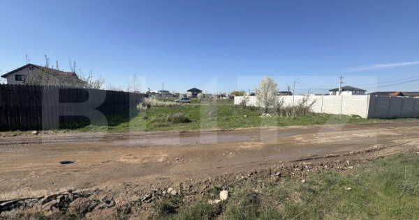 Teren intravilan, 550 mp, front 12.5m, Ghercesti zona Aeropo