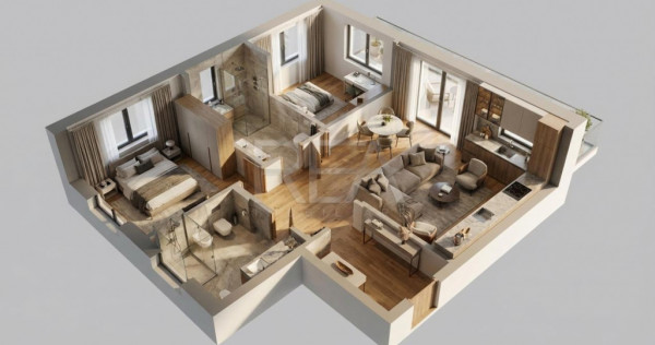 Apartament 3 camere, Ferdinand