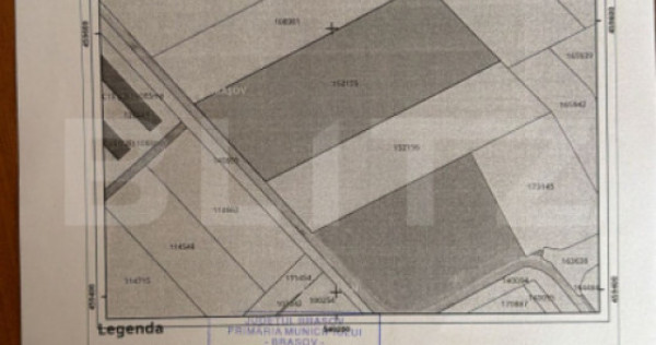 Teren intravilan de vanzare, 15.000 mp - Brasov
