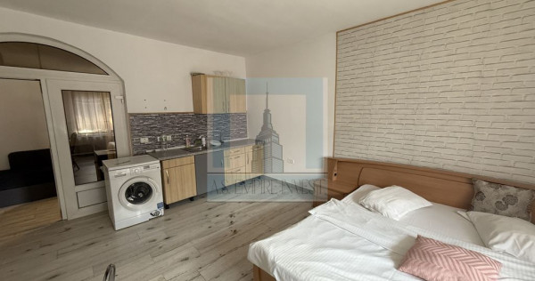 Studio, mobilat/utilat la casa- zona Astra